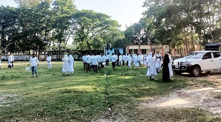 শাহরাস্তিতে ‘ক’ সেটের পরিবর্তে ‘খ’ সেটে পরীক্ষা